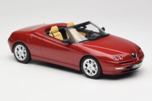 Alfa Romeo Spider 916 Proteo Red Metallic Norev 1:18 187854 Метал — снимка 4 от 6