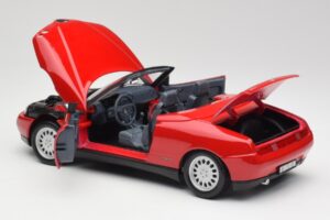 Alfa Romeo Spider 916 Alfa Червен Maisto 1:18 50278 Метал — снимка 5 от 8