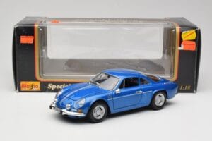 Alpine A110 1600 S Alpine Blue Maisto 1:18 50321 Метал — снимка 8 от 8