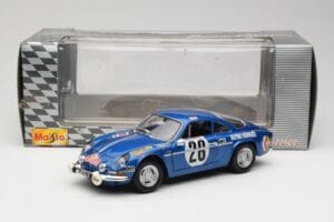 Alpine A110 1600S #28 Alpine-Renault O. Andersson / D. Stone Rally Monte Carlo 1971 Maisto 1:18 56033 Метал — снимка 8 от 8