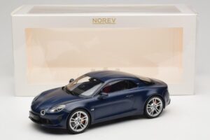 Alpine A110 S A120 Matte Storm Blue Norev 1:18 185444 Метал — снимка 6 от 6