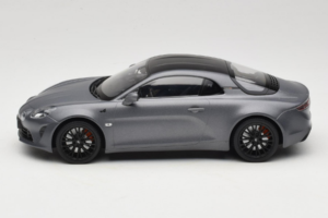 Alpine A110 S Мат Сив Carbon Roof Norev 1:18 185313 Метал — снимка 3 от 6