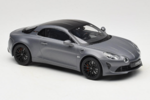 Alpine A110 S Мат Сив Carbon Roof Norev 1:18 185313 Метал — снимка 4 от 6