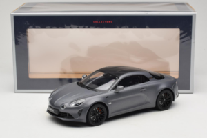 Alpine A110 S Мат Сив Carbon Roof Norev 1:18 185313 Метал — снимка 6 от 6