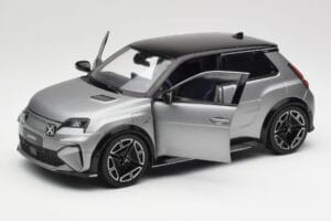Alpine A290 GT Matt Tornade Сив & Черен Norev 1:18 185451 Метал — снимка 2 от 8