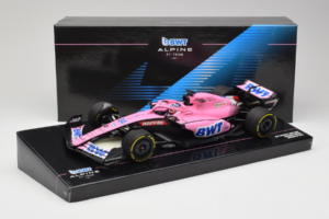 Alpine A522 BWT #14 F. Alonso BWT Alpine F1 Team Bahrain Grand Prix 2022 Minichamps 1:18 147220114 Смола — снимка 7 от 7