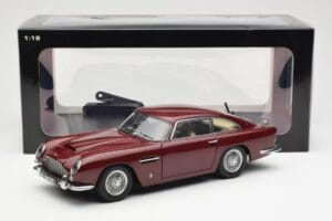 Aston Martin DB5 Dubonnet Червен AUTOart 1:18 70213 Метал — снимка 8 от 8