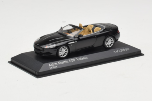 Aston Martin DB9 Кабриолет Черен Minichamps 1:43 400137330 Метал — снимка 2 от 4