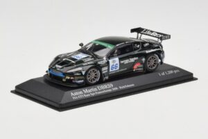 Aston Martin DBRS9 #66 Barwell Motorsport R. Johnson FIA GT3 European Championship Spa 2006 Minichamps 1:43 400061366 Метал — снимка 2 от 4