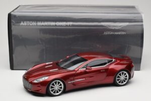 Aston Martin One-77 Diavolo Red AUTOart 1:18 70245 Метал — снимка 8 от 8