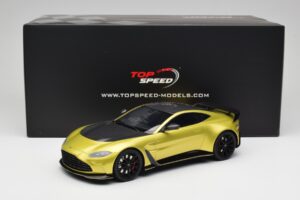 Aston Martin V12 Vantage Final Edition Cosmopolitan Yellow TopSpeed 1:18 TS0453 Метал — снимка 6 от 6