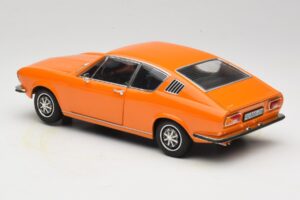 Audi 100 C1 Coupe S Оранжев Anson 1:18 30402 Метал — снимка 7 от 8