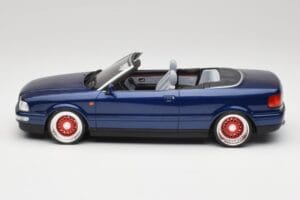 Audi 80 B4 Кабриолет Ming Синьо Metallic Custom Wheels Otto 1:18 OT806-C Смола — снимка 3 от 6