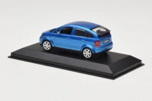 Audi A2 Light Blue Metallic Minichamps 1:43 AUDI007 Метал — снимка 3 от 4