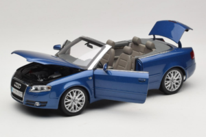 Audi A4 B6 Кабриолет Син Norev 1:18 5010504325 Метал — снимка 2 от 9