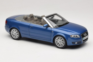 Audi A4 B6 Кабриолет Син Norev 1:18 5010504325 Метал — снимка 6 от 9