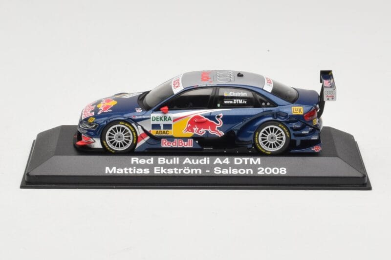 Audi A4 #1 M. Ekstrom Audi Sport Team Abt Sportsline DTM 2008 Minichamps 1:43 5020800123 Метал