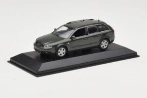 Audi A6 C5 Avant Тъмносив Minichamps 1:43 AUDI006 Метал — снимка 2 от 4