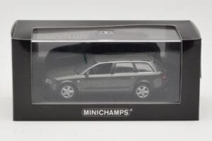 Audi A6 C5 Avant Тъмносив Minichamps 1:43 AUDI006 Метал — снимка 4 от 4