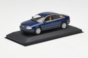 Audi A6 C5 Тъмно Синьо Minichamps 1:43 132093 Метал — снимка 2 от 4