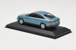 Audi A6 C5 Светло Синьо Minichamps 1:43 AUDI004 Метал — снимка 3 от 4