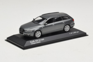 Audi A6 C6 Avant Grey Metallic Minichamps 1:43 400013011 Метал — снимка 2 от 5