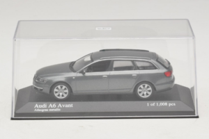 Audi A6 C6 Avant Grey Metallic Minichamps 1:43 400013011 Метал — снимка 4 от 5