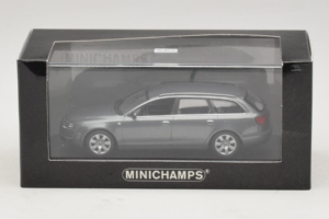 Audi A6 C6 Avant Grey Metallic Minichamps 1:43 400013011 Метал — снимка 5 от 5