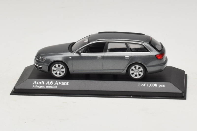 Audi A6 C6 Avant Grey Metallic Minichamps 1:43 400013011 Метал