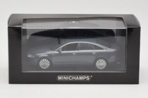 Audi A6 C6 Тъмносин Minichamps 1:43 5010406143 Метал — снимка 4 от 4