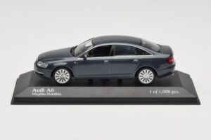 Audi A6 C6 Тъмносин Minichamps 1:43 5010406143 Метал