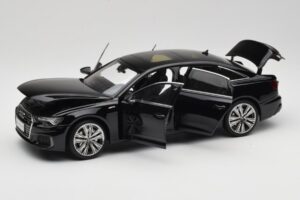 Audi A6L C8 Черен Paudi Model 1:18 42499 Метал — снимка 2 от 8