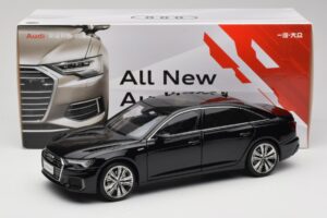 Audi A6L C8 Черен Paudi Model 1:18 42499 Метал — снимка 8 от 8