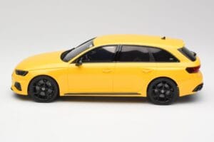 Audi RS4 B9 Avant 25-годишнина Vegas Жълт GT Spirit 1:18 GT935 Смола — снимка 3 от 6