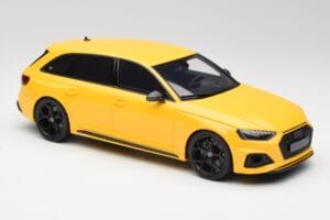 Audi RS4 B9 Avant 25-годишнина Vegas Жълт GT Spirit 1:18 GT935 Смола — снимка 4 от 6