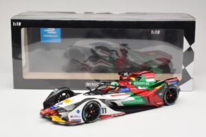 Audi e-tron FE05 Audi Sport ABT Schaeffler #11 L. di Grassi Formula E Season 5 2019 Minichamps 1:18 114180011 Метал — снимка 6 от 6