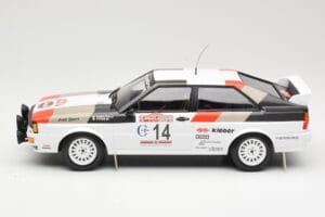 Audi Quattro #14 M. Mouton / F. Pons Winners Rally Sanremo 1981 Minichamps 1:18 155811114 Метал — снимка 3 от 6