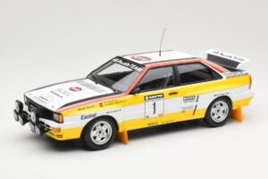 Audi Quattro A2 Audi Sport #1 W. Röhrl / C. Geistdörfer DNF Sanyo Rally of New Zealand 1984 Minichamps 1:18 155841101 Метал