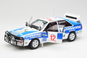 Audi Quattro A2 #12 H. Wittmann / R. Diekmann Safari Rally 1984 Sun Star 1:18 4246 Метал — снимка 2 от 8