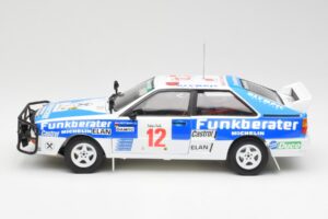 Audi Quattro A2 #12 H. Wittmann / R. Diekmann Safari Rally 1984 Sun Star 1:18 4246 Метал — снимка 4 от 8