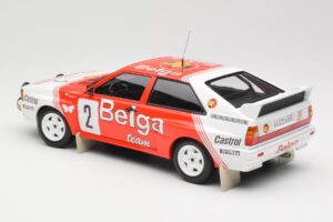 Audi Quattro A2 #2 B. Waldegård / H-T. Thorszelius Belga Team Winners Boucles de Spa 1985 Minichamps 1:18 155851102 Метал — снимка 5 от 6