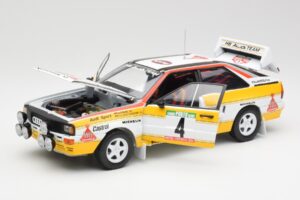 Audi Quattro A2 #4 W. Rohrl / C. Geistdorfer Rally de Portugal 1984 Sun Star 1:18 4224 Метал — снимка 2 от 8