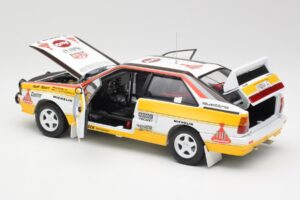 Audi Quattro A2 #4 W. Rohrl / C. Geistdorfer Rally de Portugal 1984 Sun Star 1:18 4224 Метал — снимка 5 от 8