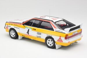 Audi Quattro A2 #4 W. Rohrl / C. Geistdorfer Rally de Portugal 1984 Sun Star 1:18 4224 Метал — снимка 7 от 8
