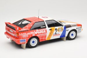 Audi Quattro A2 Schmidt Motorsport #2 H. Demuth / W. Lux Winners Hunsrück Rally 1984 Minichamps 1:18 155841102 Метал — снимка 2 от 6