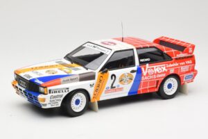 Audi Quattro A2 Schmidt Motorsport #2 H. Demuth / W. Lux Winners Hunsrück Rally 1984 Minichamps 1:18 155841102 Метал