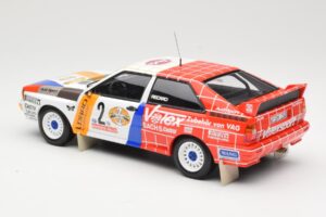 Audi Quattro A2 Schmidt Motorsport #2 H. Demuth / W. Lux Winners Hunsrück Rally 1984 Minichamps 1:18 155841102 Метал — снимка 5 от 6