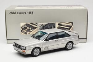 Audi Quattro LWB Сребрист AUTOart 1:18 70303 Метал — снимка 8 от 8