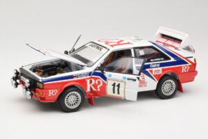 Audi Quattro #11 F. Wittmann / J. Pattermann Rally Acropolis 1986 Sun Star 1:18 4191 Метал — снимка 2 от 8