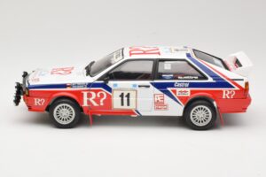Audi Quattro #11 F. Wittmann / J. Pattermann Rally Acropolis 1986 Sun Star 1:18 4191 Метал — снимка 4 от 8